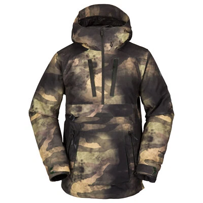 Volcom Brighton Pullover Herren-Skijacke Snowboardjacke Winterjacke Jacke Camo - Bild 1 von 4