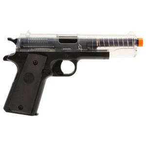 Stinger™ P311 Spring Powered Single Shot Military Style Pistol - Clear/ Black - Picture 1 of 1