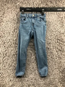 Pantalones de mezclilla ajustados Zara talla 4 para mujer azul lavado medio DEFECTUOSOS - Imagen 1 de 13