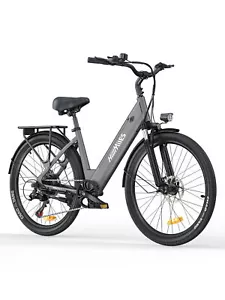 Hillmiles Milecity 36V 250W Elettrico Bicicletta 26"" E-City Bike 25KM/H MTB - Afbeelding 1 van 5