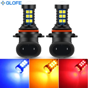 2X 9005 HB3 High Power Bright Car LED Bulbs 3030 30 SMD High Beam Replacement - Picture 1 of 18