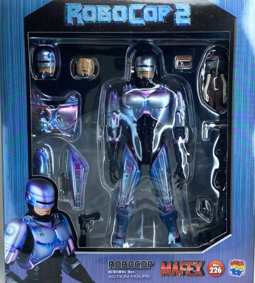 MEDICOM TOY MAFEX No.226 ROBOCOP 2 RENEWAL Ver. Action Figure - Image 1 of 1