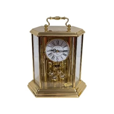 Reloj de cuarzo Bulova aniversario latón macizo latón auténtico 25 años de servicio de colección Foto 1 de 4