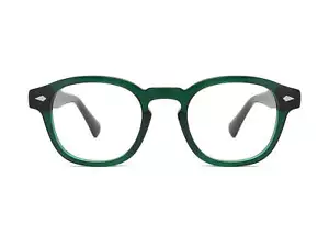 Marco óptico cuadrado redondo de acetato premium bisagras de cinco barriles VF0190 48-22-145 - Imagen 1 de 25