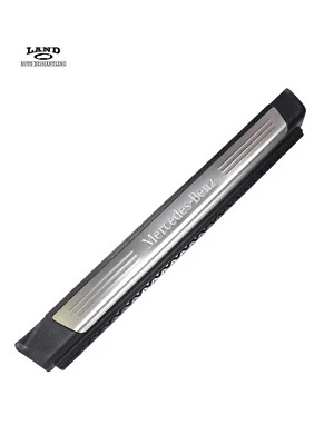 MERCEDES R231 CLASE SL PASAJERO DERECHO EXTERIOR ALFÉIZAR PUERTA PROTECTOR CONTRA RASGUÑOS NEGRO Foto 1 de 4