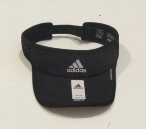 NUOVO Donna Fit ADIDAS Nero Visiera Riflettente Aeroready Taglia Unica - Foto 1 di 2