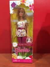 Barbie Easter Flowers Doll W Basket (CDU M6305) NRFB NIB