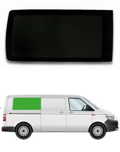 VW T5 T6 Kurze Radstand Seitenscheibe Seitenfenster getönt hinten rechts NEU - Bild 1 von 5