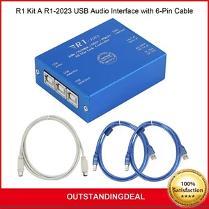 R1 Kit A R1-2023 USB Audio Interface with 6-Pin Cable for Echolink-zello-YY-ASL - Picture 1 of 8