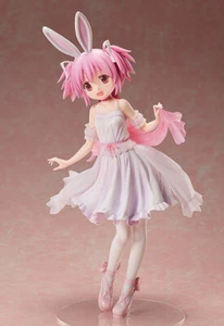 FREEing Madoka Kaname 1/4 Rabbit Ears Figure Puella Magi Madoka Magica SEALED - Picture 1 of 9