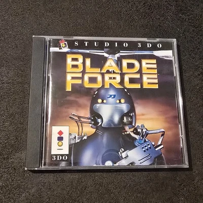 Blade Force (Panasonic 3DO) Game + Manual ~ Tested & Working VG+ Condition - Image 1 of 4