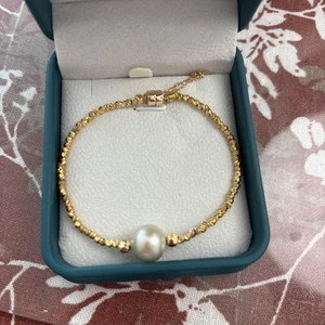 Authentic South Sea Gold Pearl Bracelet - Picture 1 of 3