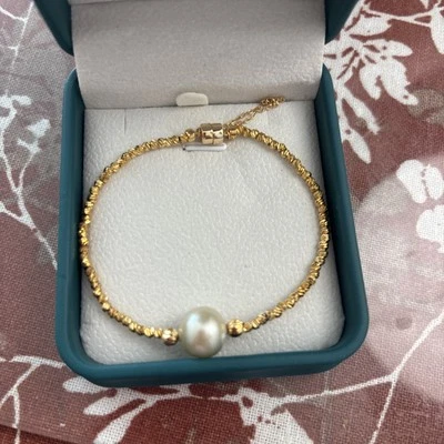 Authentic South Sea Gold Pearl Bracelet  - Image 1 of 3