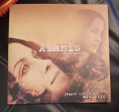 ALANIS MORISSETTE JAGGED LITTLE PILL ACOUSTIC MOV NUMBERED CLEAR VINYL 2xLP  - Image 1 of 3