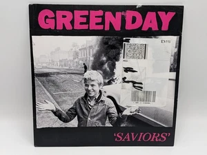 Green Day Saviors LP neon pink coloured vinyl record 12" album 2024 - Picture 1 of 19