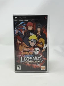 Naruto Shippuden Legends: Akatsuki Rising Sony PSP Complete CIB Tested - Picture 1 of 6