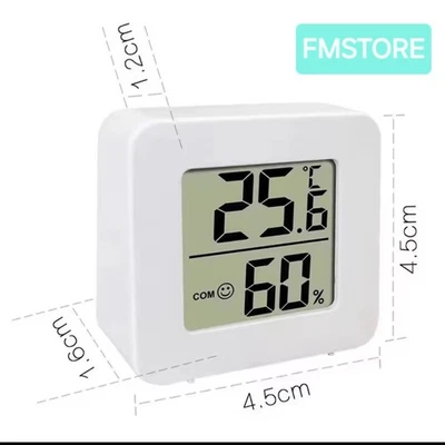 Termometro Temperatura Igrometro Umidità Casa Digitale Interno Esterno Display - Immagine 1 di 4