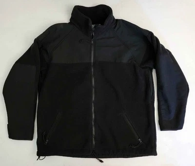DSCP Peckham Black Military Cold Weather Heavy Polartec Fleece Full Zip Jacket L - Image 1 of 4