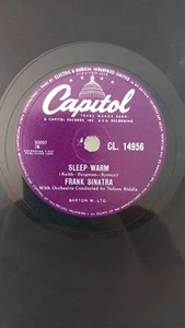 Frank Sinatra, Mr. Success/Sleep Warm 78 RPM Record - First Press - Picture 1 of 15