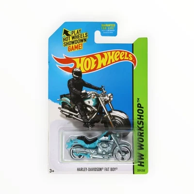 Hot Wheels Harley-Davidson Fat Boy 209/250 - 2014 Mainline A - Image 1 of 3