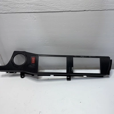 2021-2026 Hino L6 258/268 Dashboard Cover  Carbon With Buttons 55412-E012 OEM - Image 1 of 4