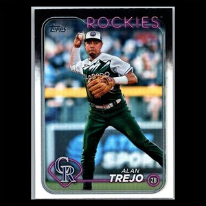 2024 Topps Update Series - #US7 Alan Trejo Rainbow Foil - Colorado Rockies - Picture 1 of 2