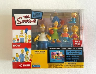 Figuras originales de Los Simpson diorama de la casa de los Simpson WOS 2003 Playmates nuevo en caja Foto 1 de 4