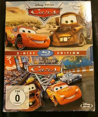 Blu-Ray • Disney Pixar - Cars 1+2 Collection (2 Blu-ray Box im Schuber) - Bild 1 von 3