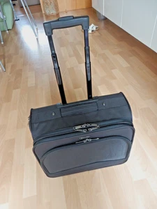 Diplomat-Pilotenkoffer-Laptop Notebook-Trolley Laptopfach-Business trolley-44CM - Bild 1 von 17