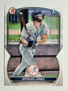 2023 Bowman Prospects #BP139 Spencer Jones - Picture 1 of 2