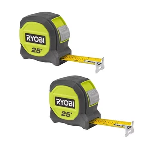 25 Ft. Compact Tape Measure 2-Pack - Picture 1 of 8
