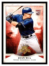 2015 Panini Diamond Kings #178 RYAN RUA RC Texas Rangers Rookie