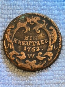 Austria - 1 Kreutzer 1762 W - Pa - Picture 1 of 2
