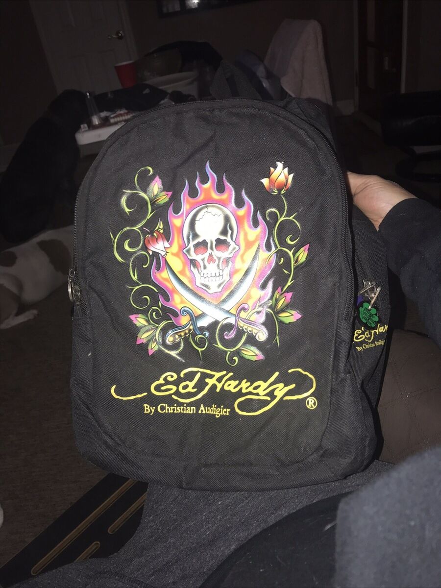 Ed Hardy Backpack Bags for Men for sale | eBay Ed Hardy Backpack Bags for Men for sale | eBay