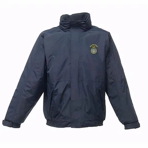 OFFICIAL HMS Bulwark Waterproof Regatta Jacket Fleece lined - Picture 1 of 7