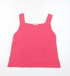 Nightingales Womens Pink Viscose Blend Tank Size L - Picture 1 of 12