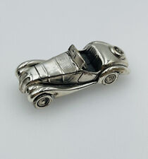 Vintage Sterling Silver BMW Car Miniature Figurine