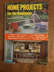 1972 Fawcett Book Magazine #706, Home Projects For The Handyman, Patios, Family - Picture 1 of 12