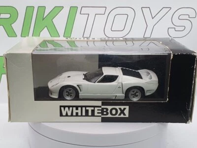 Lamborghini Miura SVJ Roadster Whitebox 1/43 Bianco - Immagine 1 di 2