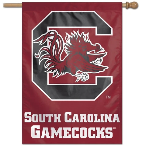WinCraft South Carolina Gamecocks 28" x 40" Large Logo Single-Sided Vert Banner Cover