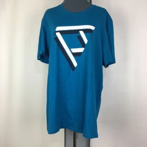 NWT Perry Ellis T-Shirt Women XXL Blue Striped Cotton Blend Pullover - Picture 1 of 12