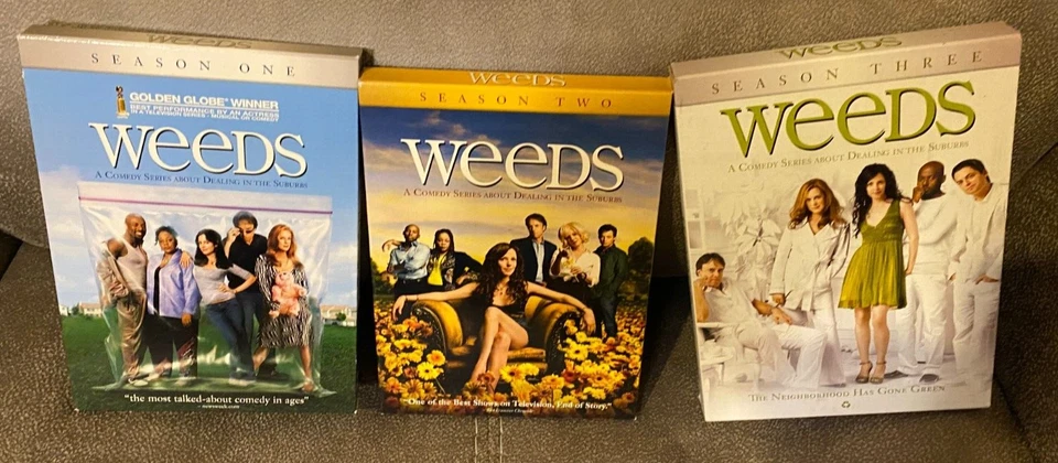 WEEDS Season 1  and 2 and 3  DVD Lot Mary Louise Parker TV Series - Image 1 of 1