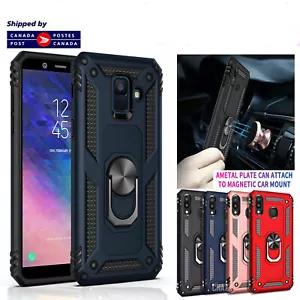 Funda magnética a prueba de golpes con soporte resistente para Samsung Galaxy A8 2018 - Imagen 1 de 10