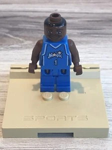Uniforme vintage LEGO Basketball NBA Tracy McGrady Orlando Magic #1 blu rara - Foto 1 di 4