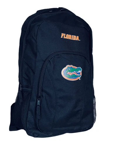 Florida Gators NCAA College Student Sports Black Backpack Collegiate Product Cover