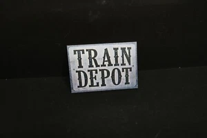 Modelleisenbahn = BAHNMETALLSCHILD = ZUGBETRIEB - Bild 1 von 1
