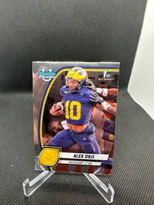 ALEX ORJI 2024 Bowman Chrome U University 1st Bowman #9 Michigan Wolverines - Picture 1 of 1