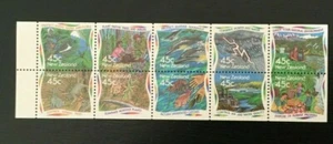 MINT 1995 NEW ZEALAND NZ ENVIRONMENT STAMP BOOKLET PANE - Picture 1 of 1