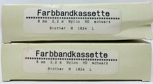 NASTRO NERO COMPATIBILE CON BROTHER 9090 M1824L M1818 M1809 M1924L - Imagen 1 de 1