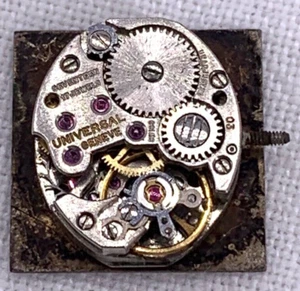 Universal Genève 03 Hand Manual 0 5/8in Doesn'T Works For Parts Watch Swiss - Picture 1 of 2